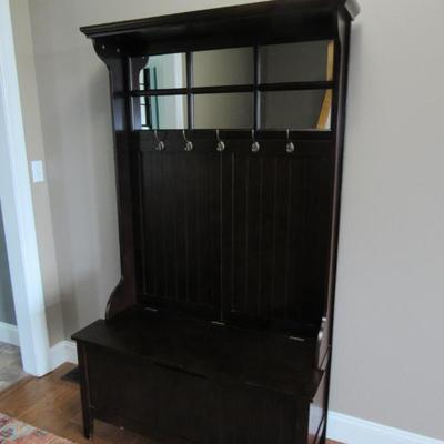 Sale Photo Thumbnail #5: Hall tree with storage
