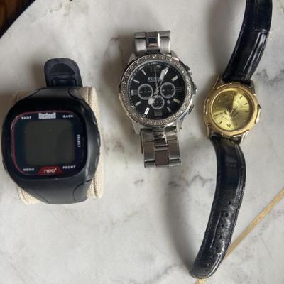 Mens watches- Fossil, Bushnell