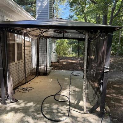 Sale Photo Thumbnail #62: Covering for patio 9 x 11 has electricity for fan
YOU must disassemble and move