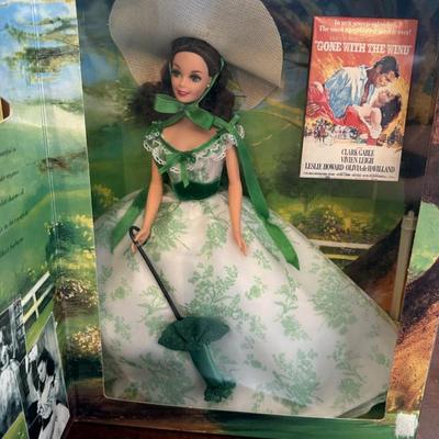 90s gone with the wind Barbie’s in box