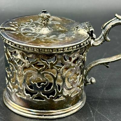 Victorian mustard pot