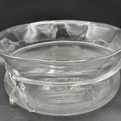 Large Hand Blown Bowl
