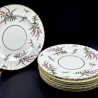 (7) Royal Worcester "Dunrobin" Plates