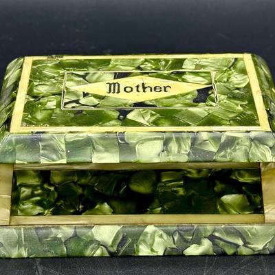 Vintage Mother Trinket Box