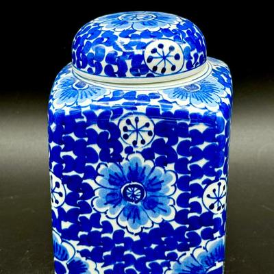 Vintage Delf Ginger Jar Signed