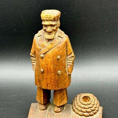 Syroco Style Sea Captain Figurine 