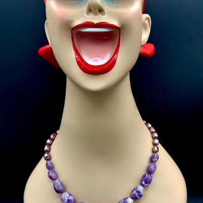 Cold water Creek Amethyst Necklace