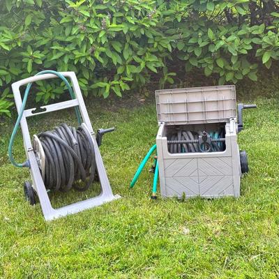 (2) Suncast Hose Caddies 