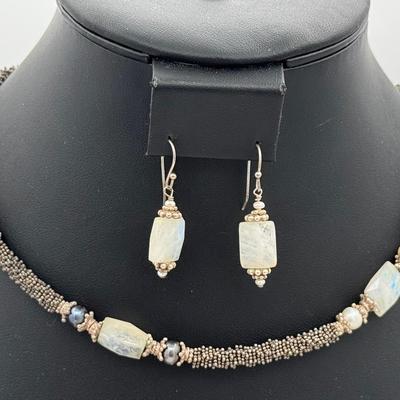 Handmade Necklace & Earring Set