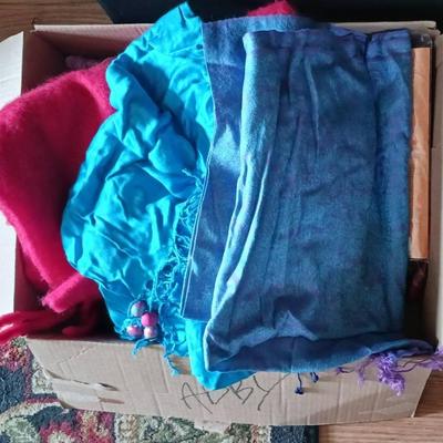 (10) Pieces Of Clothing In A Box ft. Bijoux Terner Pseudo Pashmina