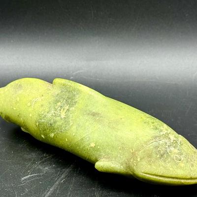 Carved Inuit Fish Sculpture 