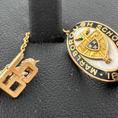 G.F. Marlborough School Tie Clip
