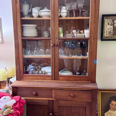 Wonderful Wooden Hutch
