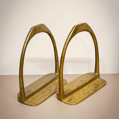 Brass Bookends