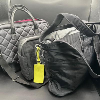 (3) Gray/Black Bags ft. Ellington & GoLite 