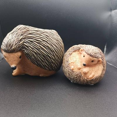 PartyLite Mama & Baby Hedgehog Universal Tealight Candle Holders