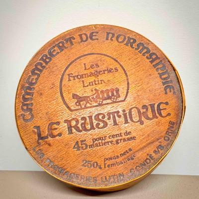 Vintage French Camembert Cheese Box – Le Rustique