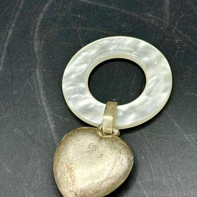 Webster Sterling Silver Baby Rattle