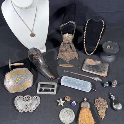 Personal Treasures Vintage & Antique Lot of Items for Personal Care and Luxury Items