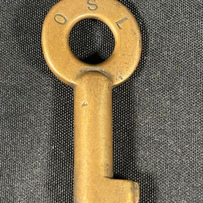 Oregon Short Line Railroad Switch Key (Rare)