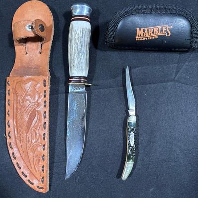 Edge Brand and Marble Brand knives
