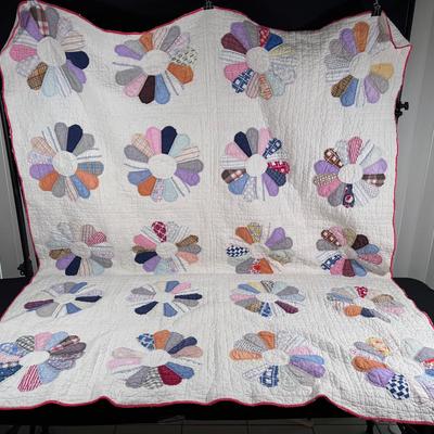 Antique Quilt approximately 5' x 6'