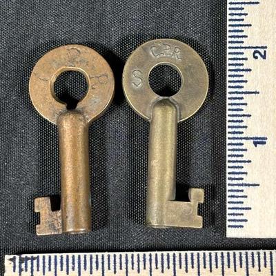 Canadian Pacific Railroad Keys (2)