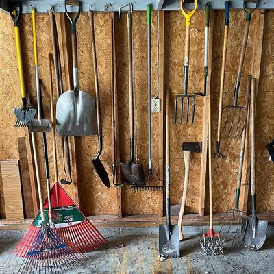 Assorted Yard and Garden Tools Lot