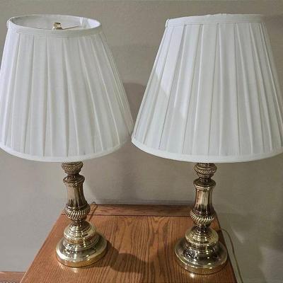 Golden Table Lamps 