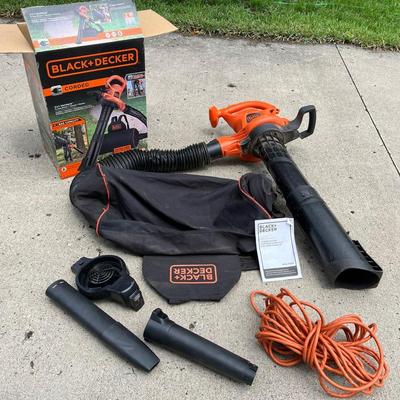 Black+Decker Yard Tool Set – 3 In 1 VACKPACK Blower/Vacuum/Mulcher & Trimmer/Weed Wacker 