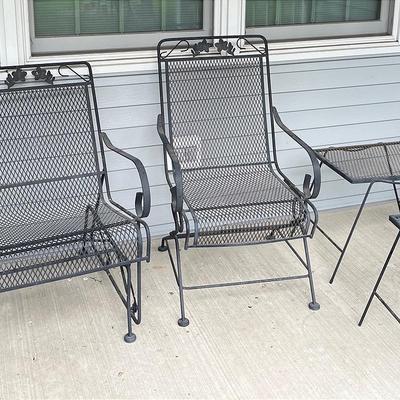 6 Pcs Steel Patio Furniture