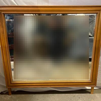 Wooden Mirror
