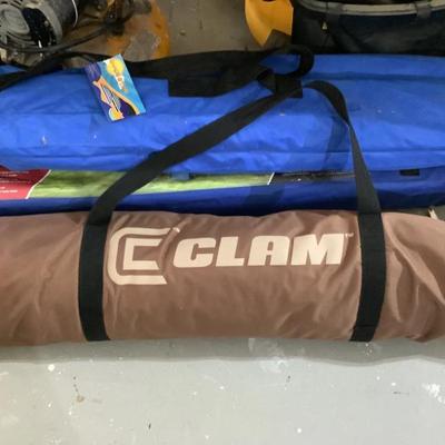 Sale Photo Thumbnail #318: $125 Clam canopy with screen & panels 