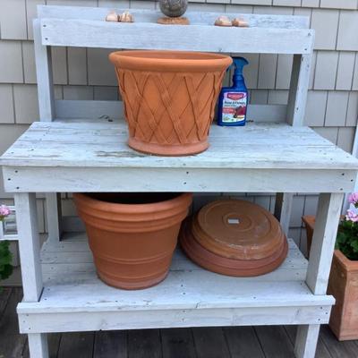 Sale Photo Thumbnail #211: $85 potting bench 