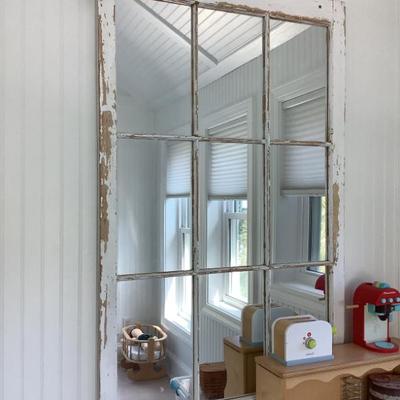Sale Photo Thumbnail #155: $225 9 panel mirror 54"H 34"W