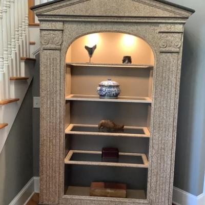 $395 display 87"H 55"L 17"depth