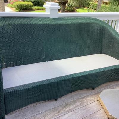 Sale Photo Thumbnail #212: $ Lloyd Flanders patio seat (no cushions)