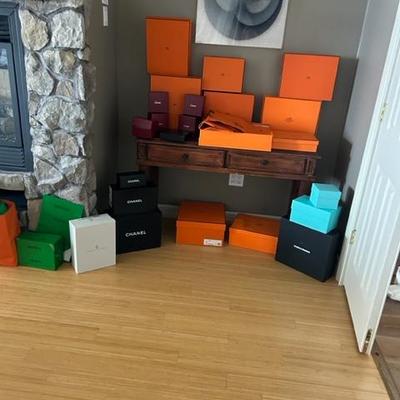 Boxes are empty