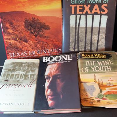 Lot Of Texas Books