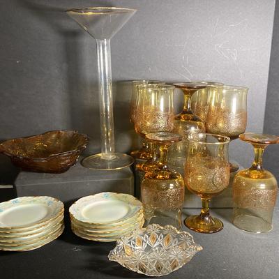Gold Stemware And More