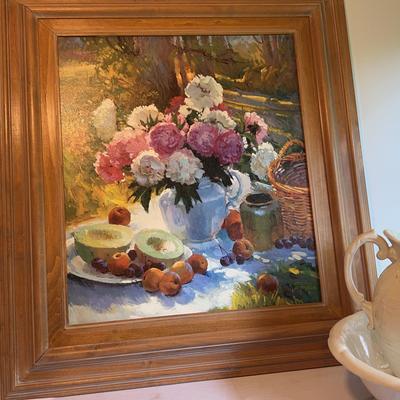 Don Ricks Framed Still Life Picture 