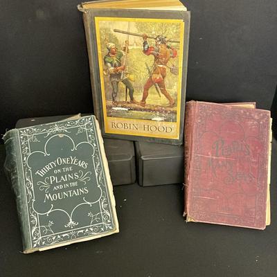 3 Vintage Adventure Stories Book