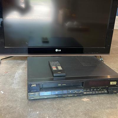 36” LG Television And INDEX JVC Player /remote