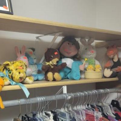 Sale Photo Thumbnail #126: Vintage Stuffed Animals
