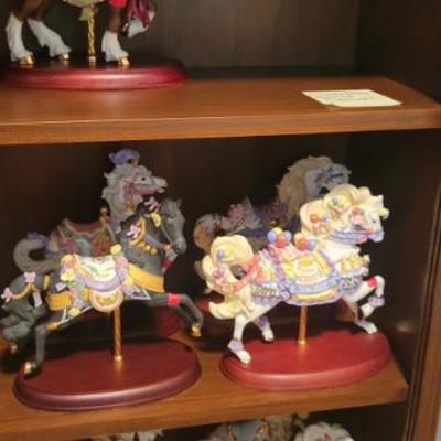 Sale Photo Thumbnail #145: Lenox Carousel Horses & Animals