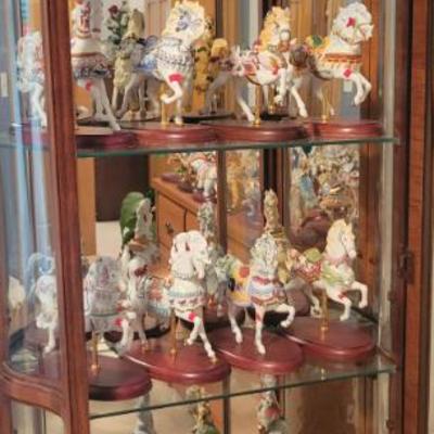 Sale Photo Thumbnail #141: Lenox Carousel Horses & Animals
