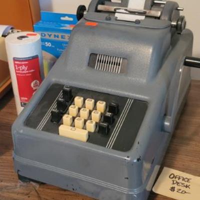 Sale Photo Thumbnail #136: Adding Machine