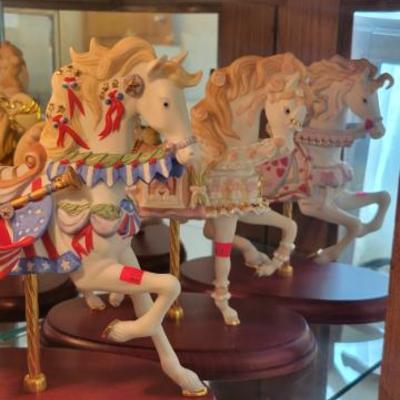 Sale Photo Thumbnail #9: Lenox Carousel Horses