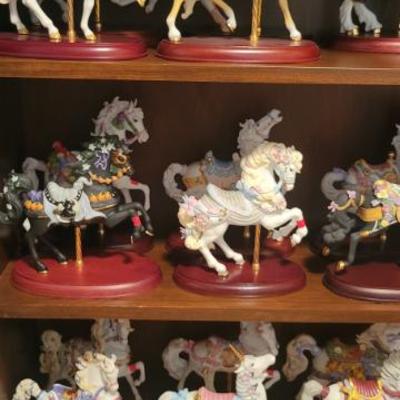 Sale Photo Thumbnail #144: Lenox Carousel Horses & Animals