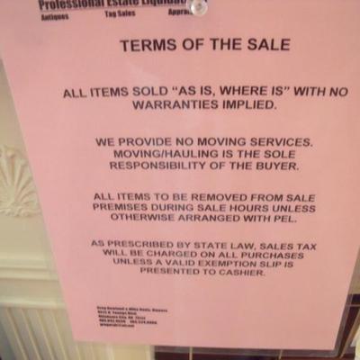 Estate sale photo